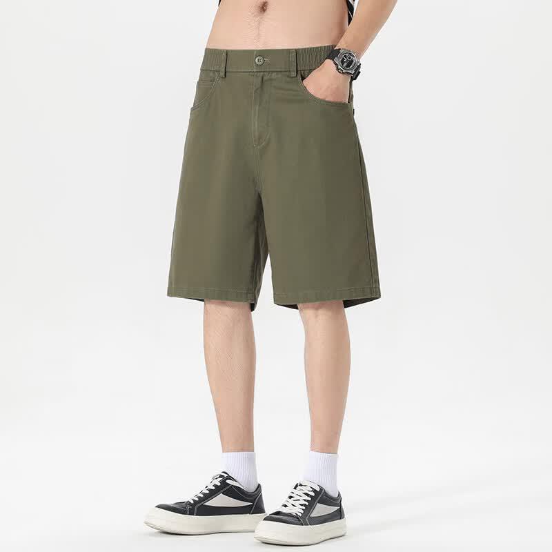 YUZHAOLIN Men's Loose Fit Casual Shorts