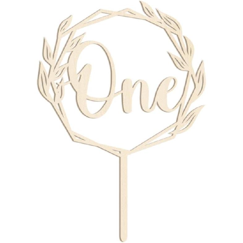 Oh Baby Cake Topper Wooden Baby Shower Cake Topper,For Rustic Theme Gender Reveal Party/baby Booth Props Party Photo Decorations