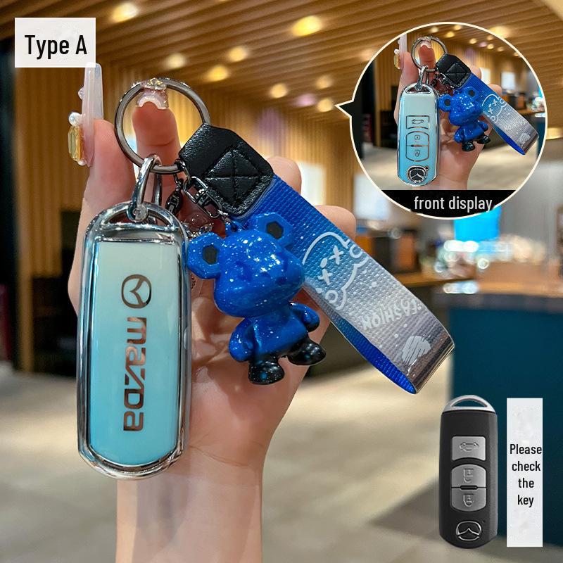 Mazda Car Key Cover for Angkesaila 3, Atez 6, Ruiyi 7, and More Models
