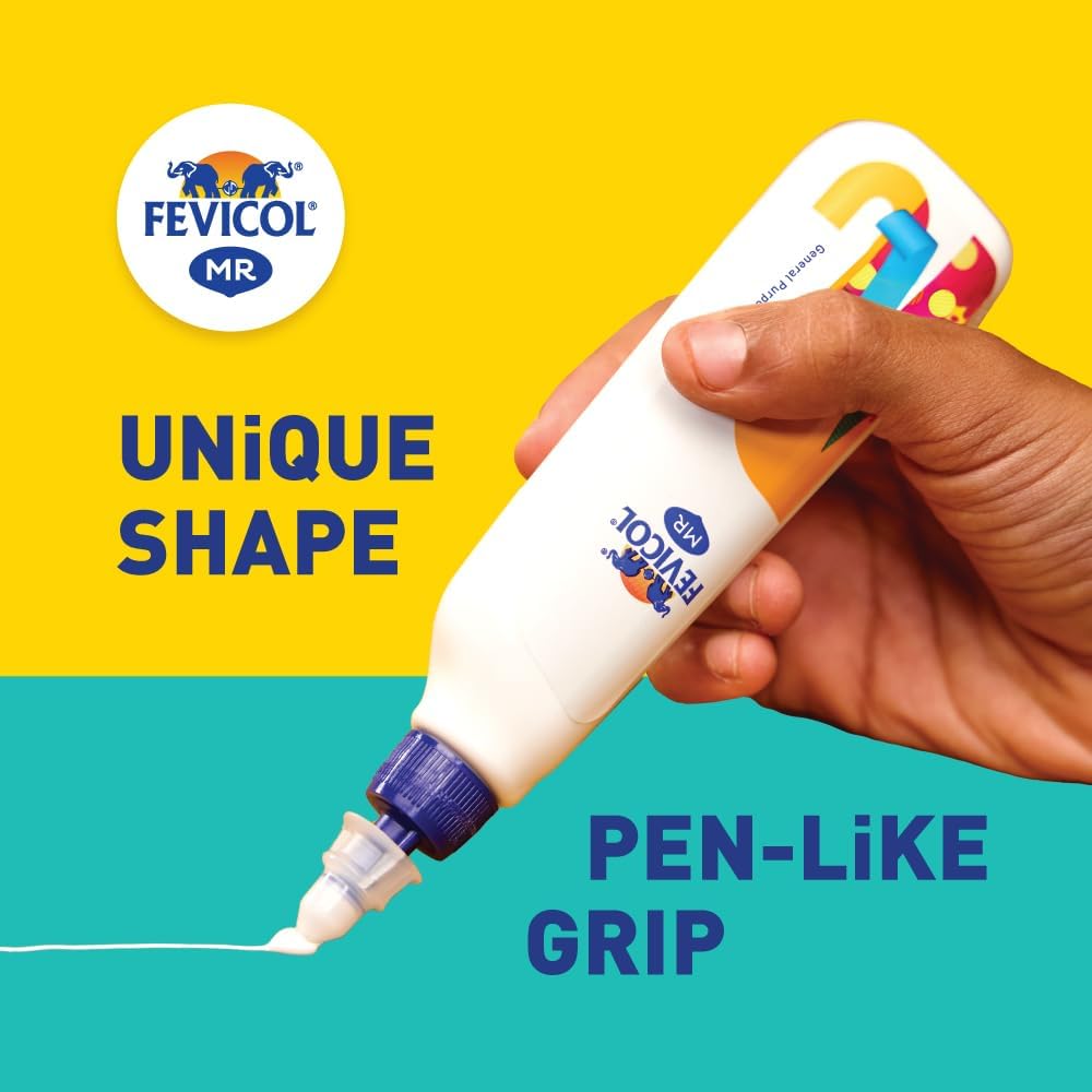 Fevicol MR Craft Glue 500 GM Multi Surface Adhesive for DIY Art & Craft, School Projects, Kids & Students Easy Use
