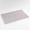Placemat - DECORLINE - Trigone - 30x45 Cm - PVC - Two-tone Grey