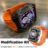 Transparent Modification Kit for Apple Watch Ultra 3 2 49mm Series 11 10 46mm 42mm PC+TPU Strap for Iwatch 9 8 7 45 41mm 40 44mm