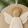 Nativity Felt Christmas Ornament Religious Christmas Tree Hanging Decoration Handmade Christian Nativity Scene