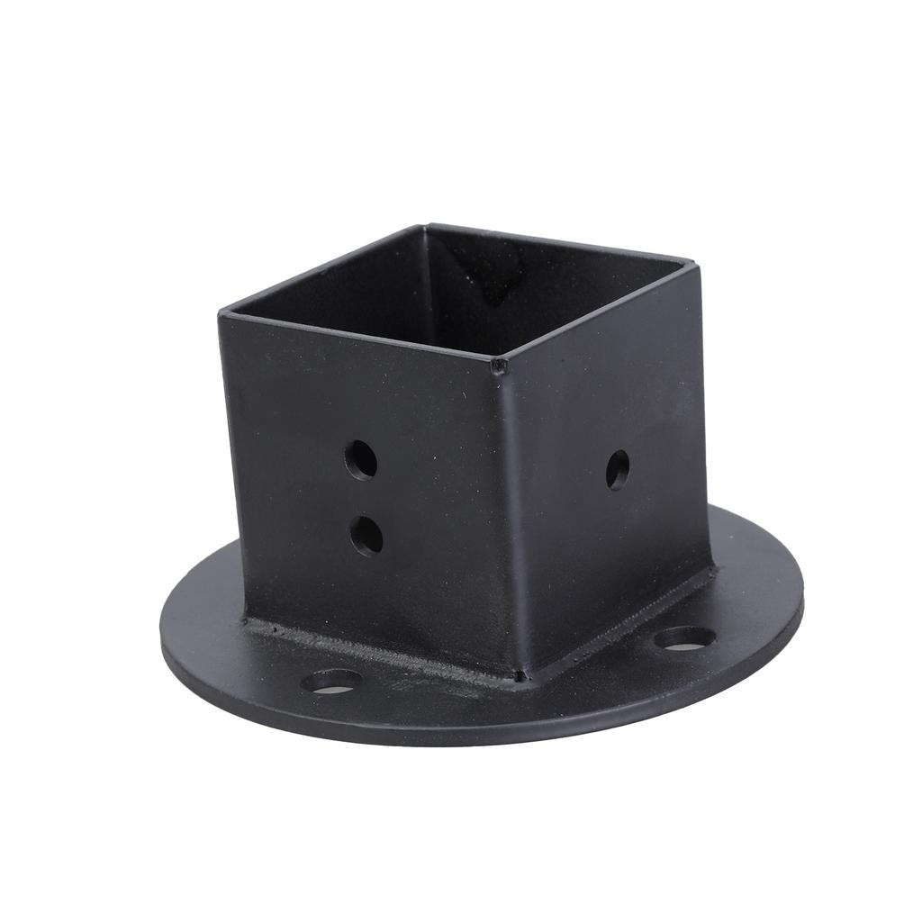 Suporturi Stâlpi Robuste Ancore Pachet de 6 Oțel Vopsit Pulverizat pentru Balustrade Gard Panou Intimitate Foișoare și Pergole