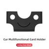 Car Multifunctional Card Holder Adhesive Car Business Card Holder Ticket Holder ID Paper Storage Organizer