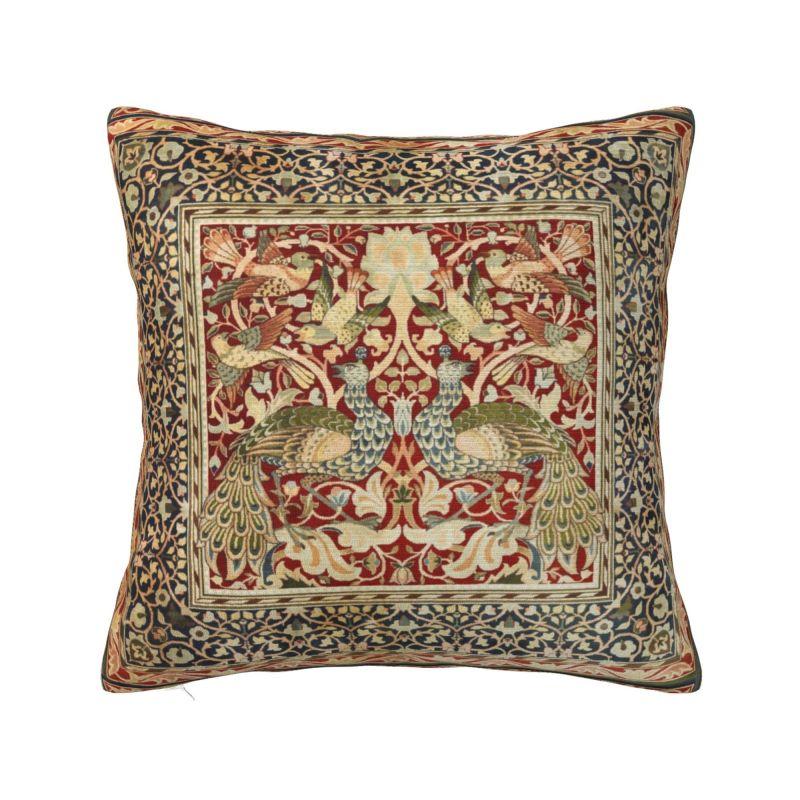 Vintage Floral Pattern By William Morris Cushion Cover Velvet Modern Throw Pillow Home Decoration