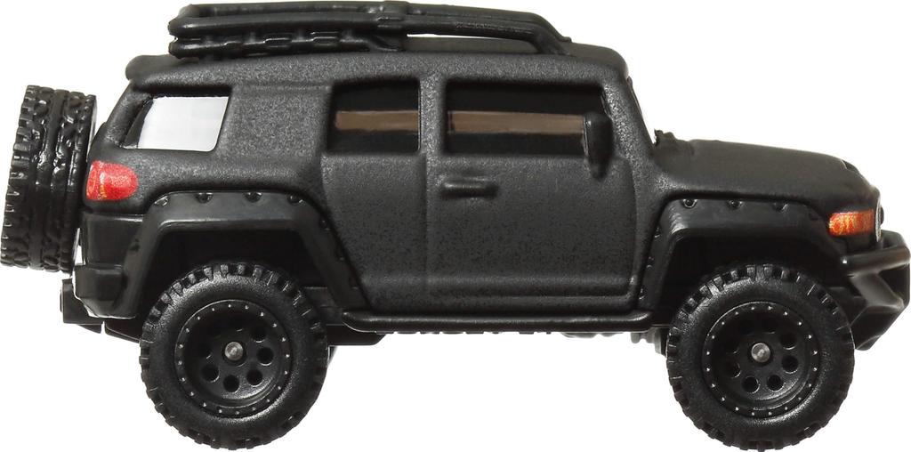Hot Wheels Fast and Furious Toyota FJ Cruiser Vehicle Toy Mini Car for Ages 3 and Up Black HRT99 -