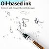 1 Stück Langer Nadel Marker Stift Wasserdicht Metall Badezimmer Holzbearbeitung Fliese Schraube Tiefes Loch 20mm Strich Stift Marker Stift