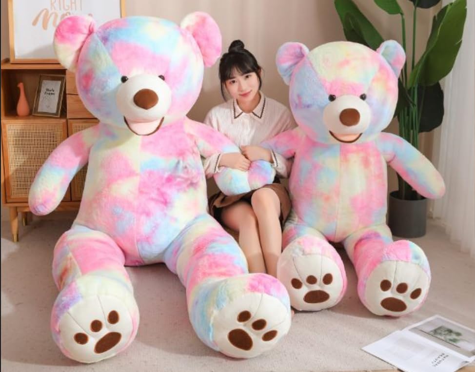 Large stuffed Christmas I stuffed teddy hug INS birthday interior store decoration extra celebration colors bear, bear, bear, bear, pillow, Christmas,