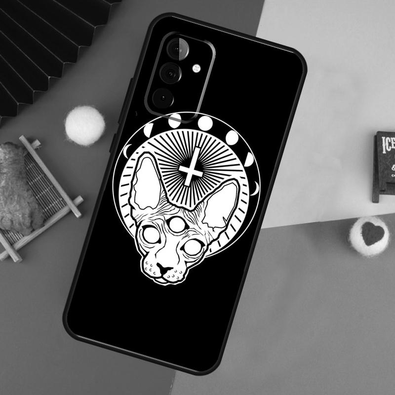 Sphinx Cat Case For Samsung Galaxy A54 A34 A14 A15 A35 A55 A52 A32 A12 A51 A71 A13 A23 A33 A53 Cover