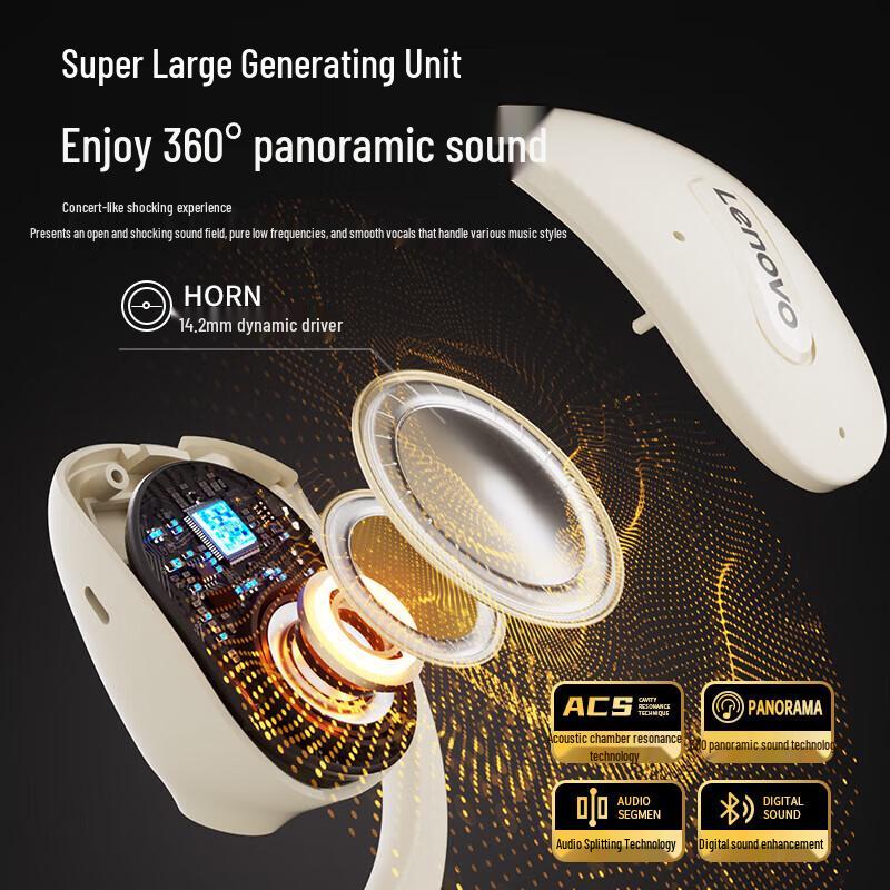 

Lenovo X15 Pro Wireless Open-Ear Headphones