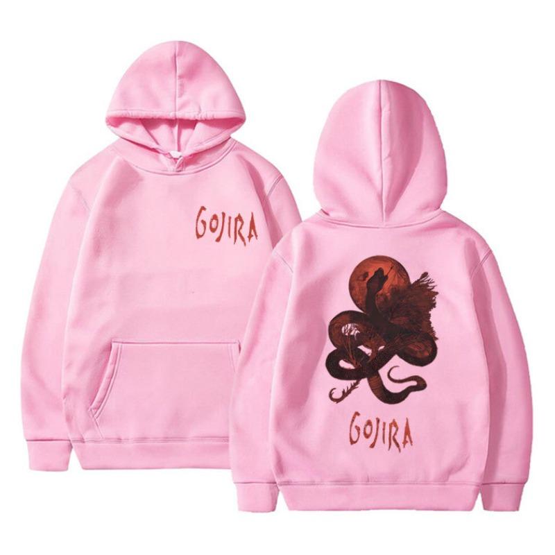 Metalowy Zespół Gojira Bluza Z Marsa Na Syriusz Latające Wieloryby Bluza Dres Męska Moda Jesień Zima Polar Luźna Bluza