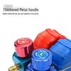 Honggong R22/R410a AC Refrigerant Charging Pressure Gauge (CN version)