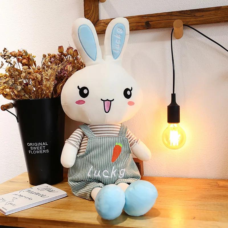 45-130Cm Cute Long Legs Rabbit Plush Toy Stuffed Soft Animal Bunny Doll Baby Kids Toys Birthday Gift Christmas Present For Girl