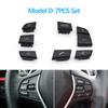 5/7/9PCS Car Steering Wheel Button Set Control Switch Keys For BMW F10 F11 F20 F22 F02 F06 F12 F07 F30 F15 F16 F25 F26 F26 F32