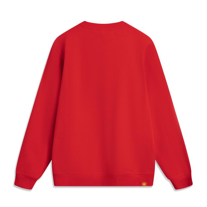 Li-Ning Casual Comfortable Versatile Hoodie Men Hoodies Red AWDV813-1