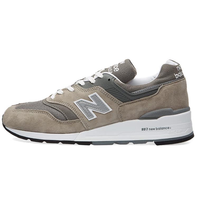 

997 New Balance Оригінал Сірий Білий M997GY2 38