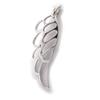 Les Trésors De Lily [G2793] - Silver Pendant 'Nature Wing'
