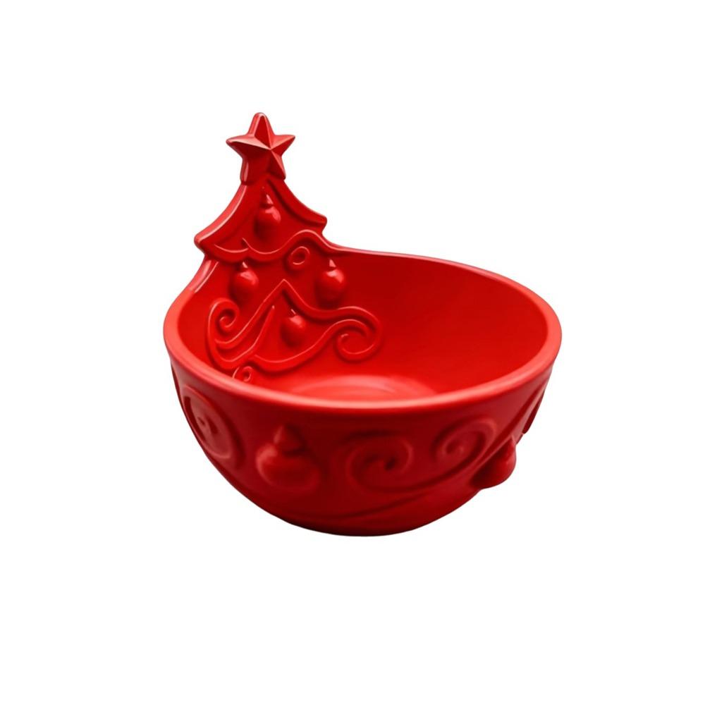 Practical 3D Printed Christmas Tree Storage Box Large Capacity Decorative Jewelry Storage Tray Plastic Entrance Key Tray Office