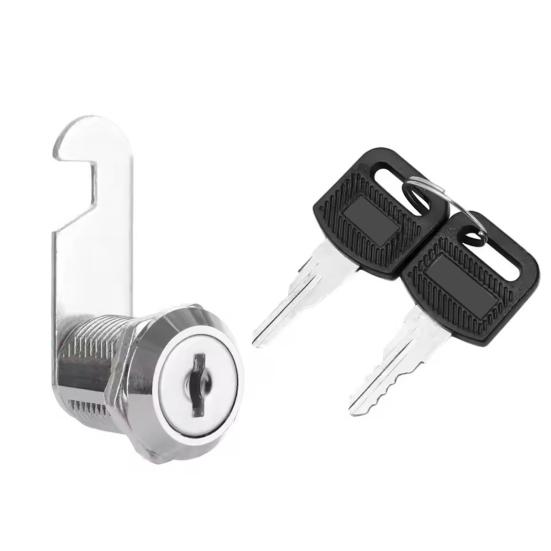 Drawer Lock with 2 Keys Heavy Duty Zinc Alloy Universal File Cabinet