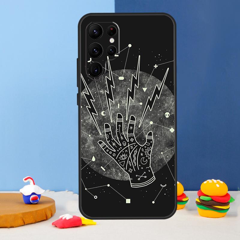 Witch Witchcraft Phone Case For Samsung Galaxy S24 Ultra S9 S10 S20 FE S22 S21 S23 Plus S25 Ultra Cover Coque