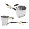 Pulverizator de mortar de ciment din aluminiu Pâlnie de vopsea cu pulverizare exterior pentru interior pentru decorarea casei