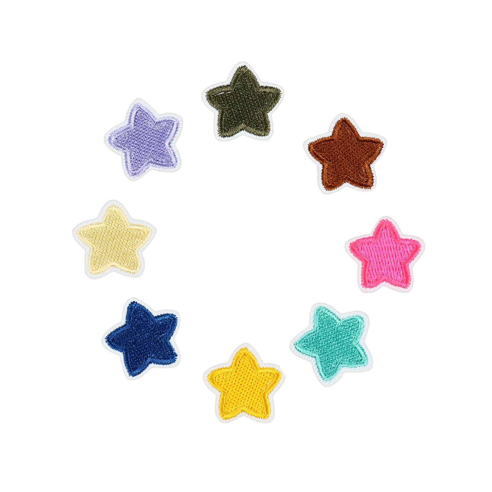 

Topatrol Iron On Patch Star 22 мм вышитая нашивка аппликация мини-нашивка красочная милая декоративная бирка для мальчиков и девочек одежда для детей вход