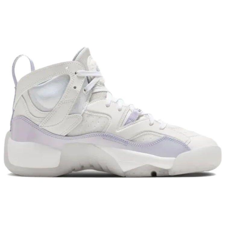 Jordan Jumpman Two Trey White Lavender Purple (Womens) Women Sneakers FB7166-511
