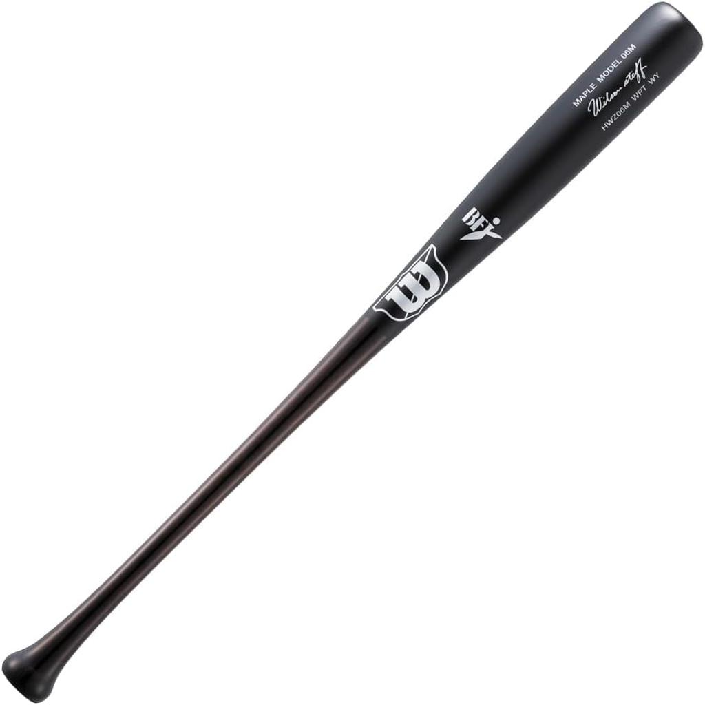 Wilson Baseball Wilson Staff Maple Hardball Wooden Bat 8487 Bat, Hardball, HWZ06M, (06T Model), BL/DBR