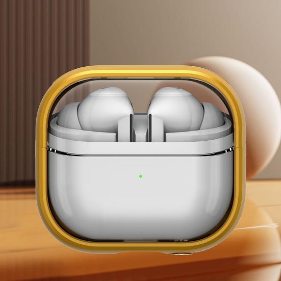 Étui pour Écouteurs pour Galaxy Buds 3/3Pro Antichoc Compatible Bluetooth Écouteurs Sans Fil Étui de Chargement Housse Transparent Coque de Protection pour Écouteurs