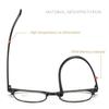 Ultra Light Presbyopic Eyewear New Mi Nail Half Frame Reading Glasses Anti Blue Light High-Definition Hyperopia Eyeglasses