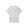 T-shirts Heren Mistgrijs Ronde Hals Normale Rechte Pasvorm DM6586-063