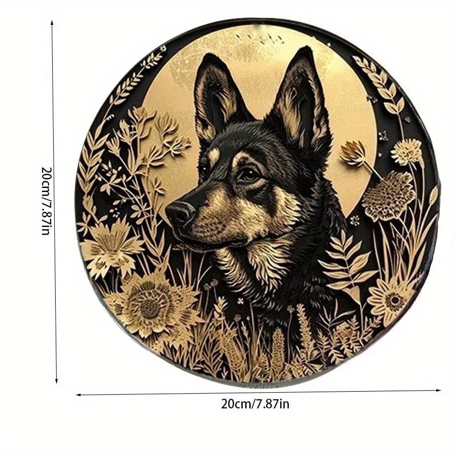 

2d Flat 20*20cm, Spring Wooden Sign, Papercut Art Painting, Round Wreath Decorative, Dormitory Decor, for Home, Kitchen, Garden, Bedroom, Bar Decor. 20x20cm