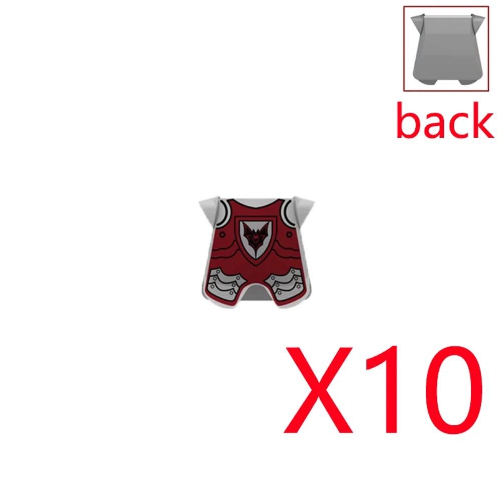 MOC Blocuri de Construcții Militare Figurine Soldați Medievali Accesorii Arme Leu Roșu Vultur Negru Cavaler Armură Scut Mini Cărămizi