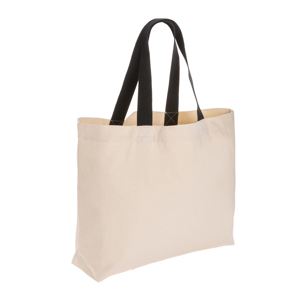 XD Collection Impact Aware Large Recycled Canvas Undyed Tote Bag