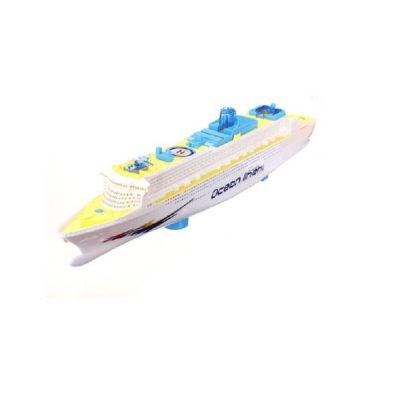 Cruise Ocean Liner Ship Electric Toys Flash Lights Sounds Kids Gift Christmas