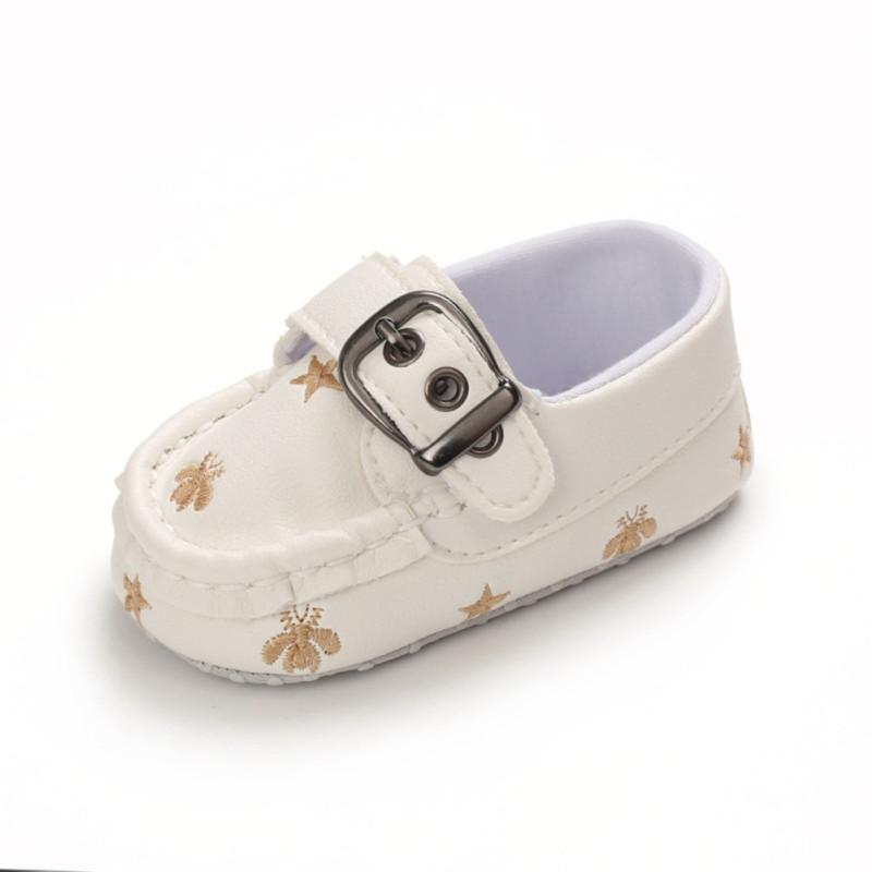 Baby Toddler Shoes British Style Small Leather Shoes for 3-12 Months Baby