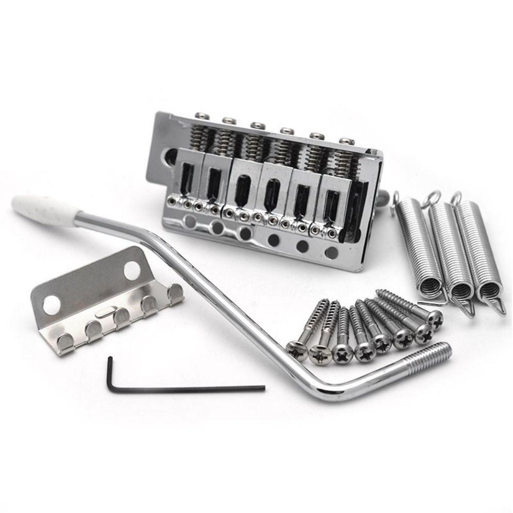 Black/Gold Tremolo Bridge Set 6 Strings Electric Guitar Bridge  Musical Instruments