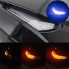 Universal Motorcycle Handlebar LED Running Light Handguard Kit with Aluminum Frame for Off Road Riding Protection