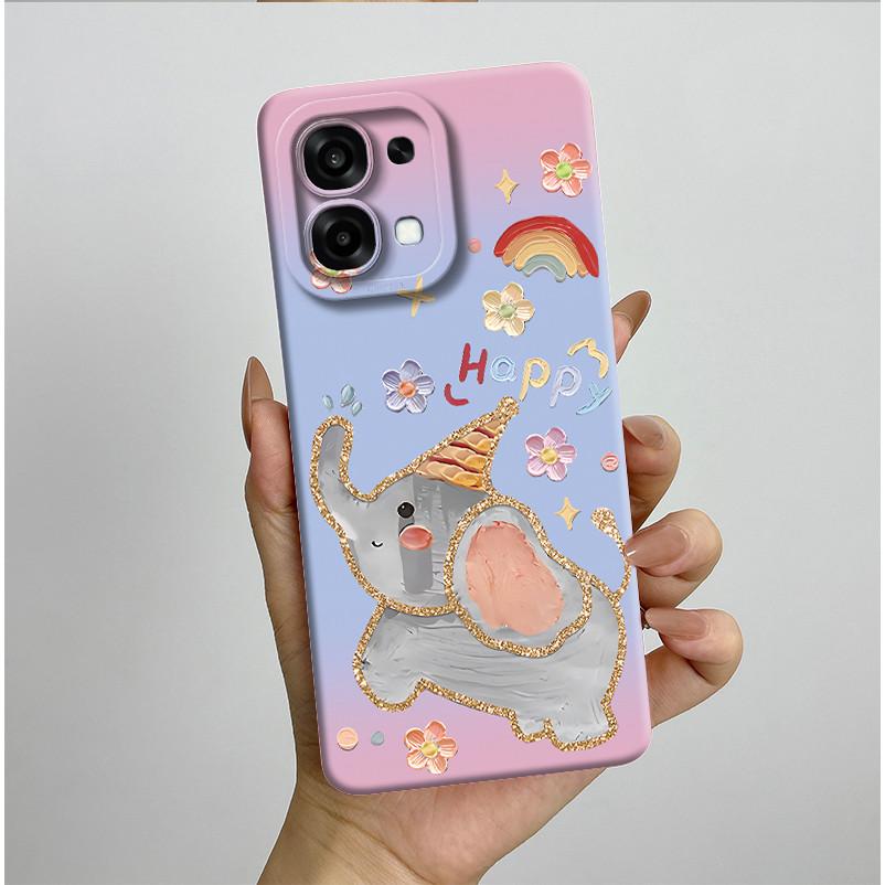New Casing For Oppo A6 Pro 5G 4G CPH2781 CPH2799 Case Aesthetic Pretty Butterfly Flowers Soft Silicone Shockproof Back Cover