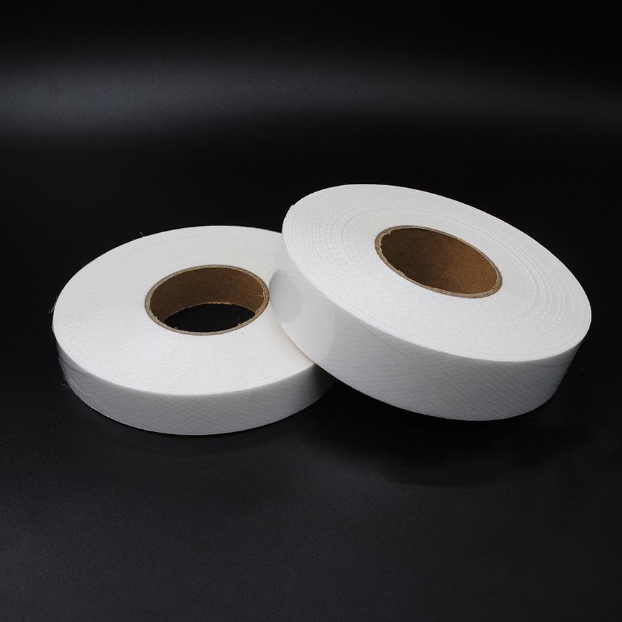 Iron-On Double-Sided Adhesive Mesh Tape for Fabric and Curtain Hemming