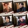 Korean Actor SSong KKang Cushion Cover Reversible Soft Durable Pillow Cover Home Car MultiScene Use for Daily Comfort
