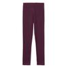 Girls' Cotton Ribbed Leggings, Navy, Size 92/98