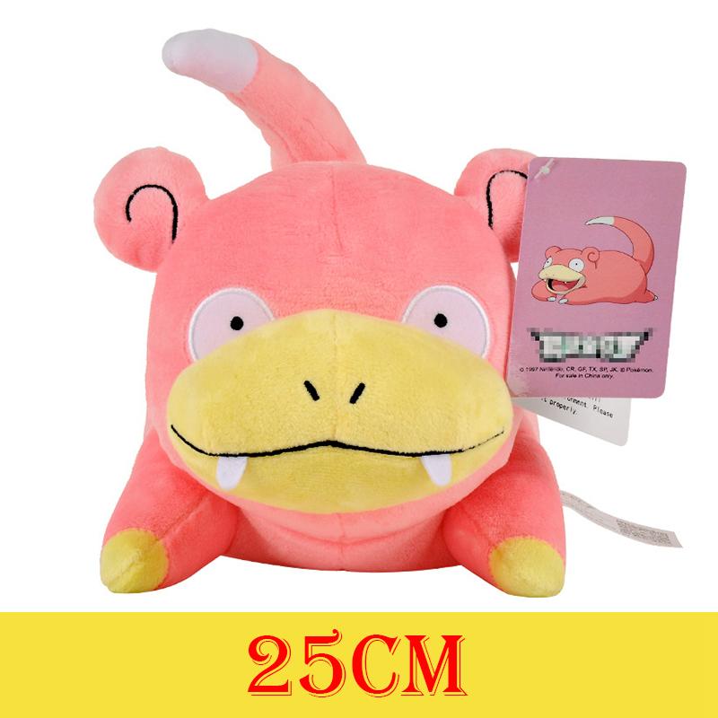 HQ Gengar Plush Toys Pikachu Stuffed Doll For Kids Charmander Bulbasaur Squirtle Psyduck Eevee Snorlax Lapras Xmas Gift