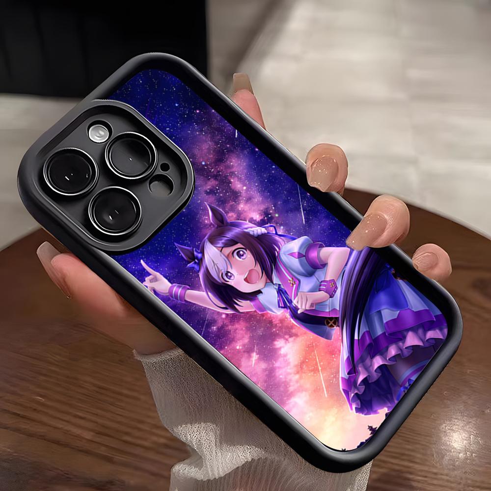 Uma Musume Pretty Derby Phone Case For IPhone 17 Pro Max 15 Pro 16 14 Plus 12 13 Mini 11 Pro Shockproof Soft Cover