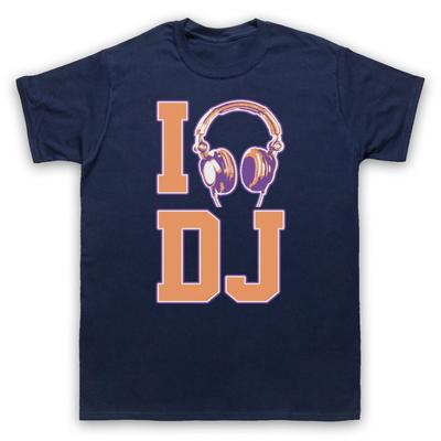 Ich DJ Hip Hop House Music Drum And Bass Clubbing Electro Herren- und Damen-T-Shirt