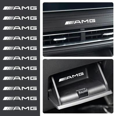 Autocollants Logo Voiture Fenêtre Latérale de Porte Carrosserie Décalcomanie Universelle Pour Mercedes Benz AMG GLA W176 CLK W209 W202 W220 W204 W203 W210 GLC
