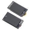 2PCS Closed Electric Guitar Pickup Double Coil Humbucker Pickup Replacement for Guitar Neck and