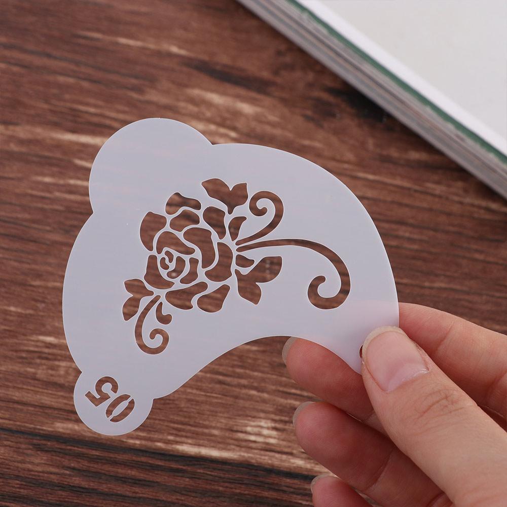 Washable Face Painting Stencils Hollowed Design Makeup Painting Templates Festival Makeup