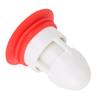 Deodorant Floor Drain Core AntiBlocking Drainage Sewer Strainer for Bathroom Kitchen(White Red )